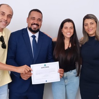 Diplomação dos 25 vereadores eleitos, e do prefeito Leandro Vilela juntamente com o vice-prefeito João Campos.