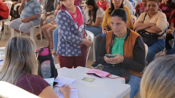 Prefeitura leva mais de 100 serviços gratuitos ao Pontal Sul durante Mutirão de Aparecida